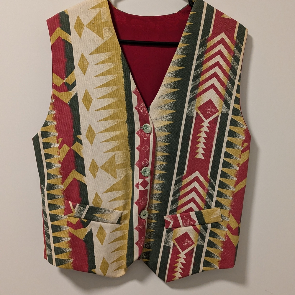 Aztec Patterned Vest